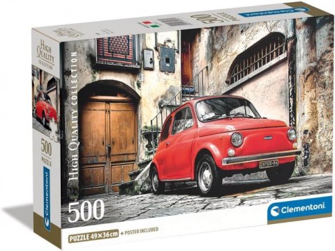 Puzzle 500 elementów Compact Cinquecento Clementoni