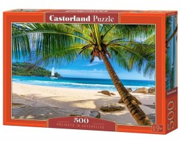 Puzzle 500 elementów Holidays in Seychelles Castor