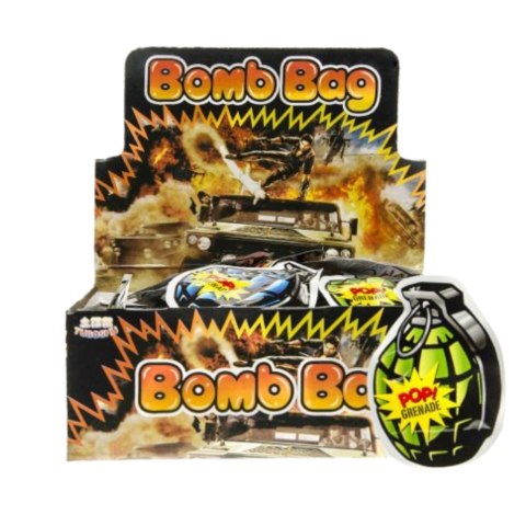 Bezpieczny Granat Hukowy Balon Samopompujący Dla Dzieci Zgnieć i Rzuć LEAN TOYS