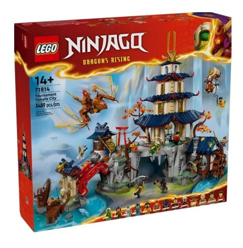 Klocki Ninjago 71814 Turniejowe miasto ze świątynią LEGO
