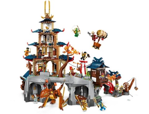 Klocki Ninjago 71814 Turniejowe miasto ze świątynią LEGO