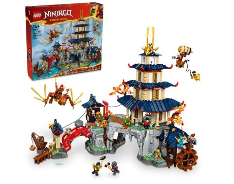 Klocki Ninjago 71814 Turniejowe miasto ze świątynią LEGO