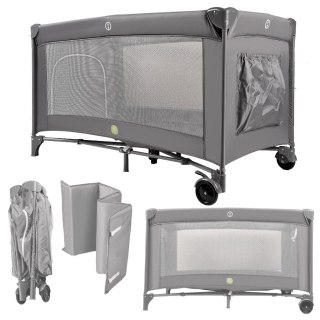 Łóżeczko dziecięce turystyczne składane kojec materac dla dzieci 2w1 Kik Sp. z o. o. Sp. k.