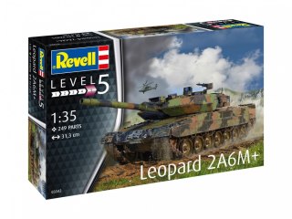 Model plastikowy Leopard 2 A6M+ 1/35 Revell