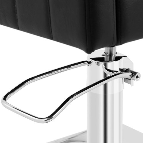 Fotel fryzjerski barberski kosmetyczny z podnóżkiem Physa RIBBLETON - czarny Physa