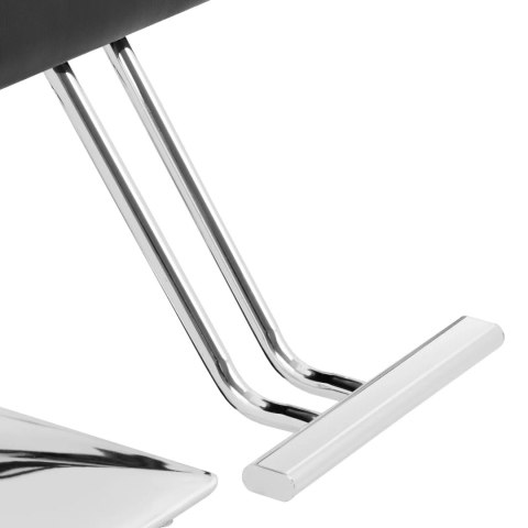 Fotel fryzjerski barberski kosmetyczny z podnóżkiem Physa RIBBLETON - czarny Physa