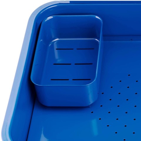 Myjka warsztatowa do narzędzi części samochodowych z pędzlem 75 l 12 l/min MSW