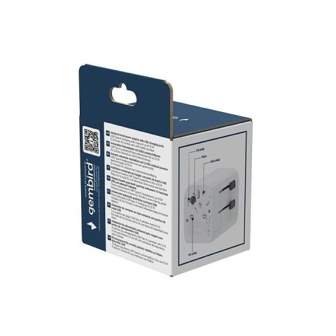 Adapter sieciowy EU Uniwersalny 12W Gembird