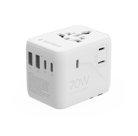 Adapter sieciowy Uniwersalny kostka 70W Gembird