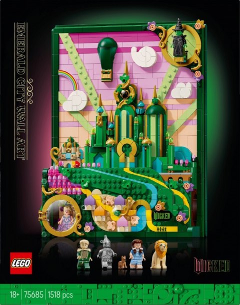 Klocki Wicked 75685 Obraz Emerald City LEGO