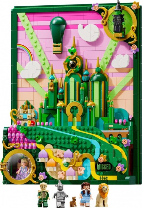 Klocki Wicked 75685 Obraz Emerald City LEGO