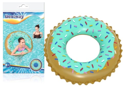 Koło Do Pływania Donut Miętowy 91 cm Bestway 36300 Bestway