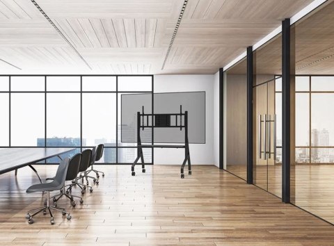 Stojak wózek LFD/LCD/TV FL50-575BL1 65-100cali 100x100-1000x600 125kg Neomounts