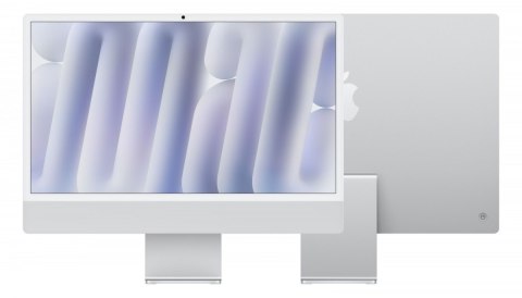 IMac 24 cale: M4 10/10, 16GB, 256GB SSD - Srebrny Nano Apple
