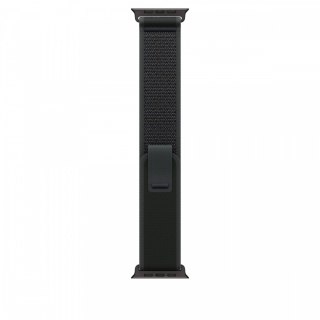 Opaska Trail w kolorze czarnym do koperty 49 mm - rozmiar S/M - elementy z tytanu w kolorze czarnym Apple