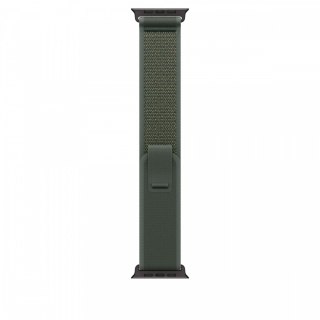 Opaska Trail w kolorze zielonym do koperty 49 mm - rozmiar S/M - elementy z tytanu w kolorze czarnym Apple