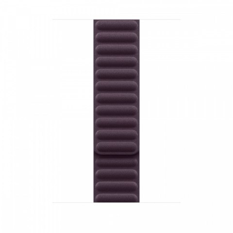 Pasek karbowany magnetyczny w kolorze jeżyny do koperty 46 mm - rozmiar M/L Apple