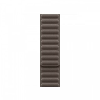 Pasek karbowany magnetyczny w kolorze szarobrązowym do koperty 42 mm - rozmiar M/L Apple