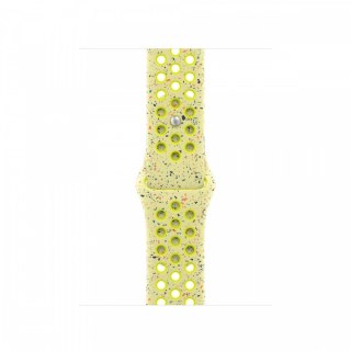 Pasek sportowy Nike w kolorze promiennym zielonożółtym do koperty 40 mm - rozmiar M/L Apple