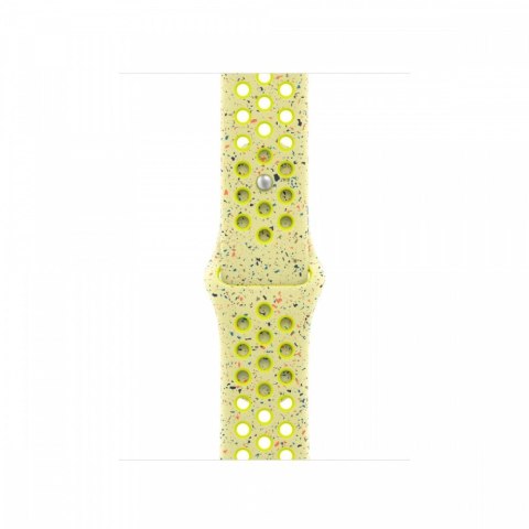 Pasek sportowy Nike w kolorze promiennym zielonożółtym do koperty 40 mm - rozmiar M/L Apple