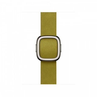 Pasek w kolorze zieleni Chartreuse z klamrą nowoczesną do koperty 42 mm - rozmiar S Apple