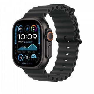 Przedłużka do paska Ocean w kolorze czarnym do koperty 49 mm - elementy z tytanu w kolorze czarnym Apple