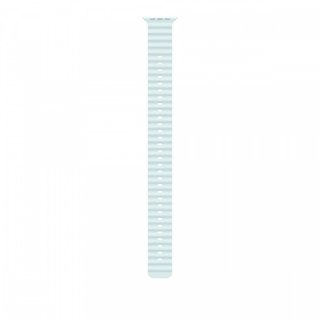 Przedłużka do paska Ocean w kolorze mroźnego błękitu do koperty 49 mm - elementy z tytanu w kolorze czarnym Apple