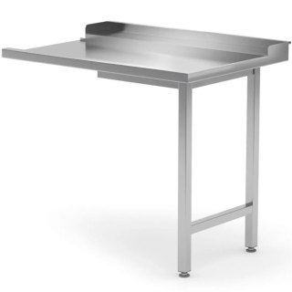 Stół wyładowczy do zmywarek 1000 x 700 x 850 mm - PRAWY Hendi