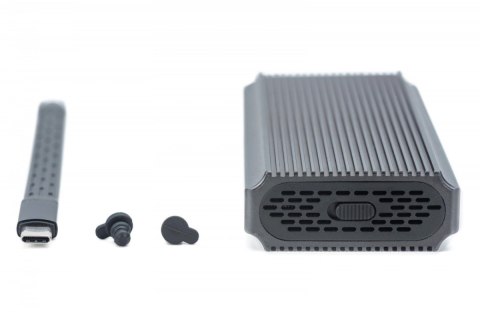 Obudowa USB 4.0 Typ C na dysk SSD M.2 NVMe 40 Gbps aluminiowa, beznarzędziowa Digitus