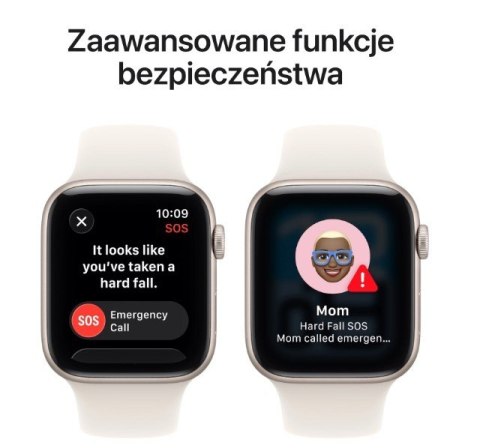 Watch SE 3 GPS koperta 40 mm z aluminium w kolorze północy, pasek sportowy w kolorze północy - rozmiar S/M Apple