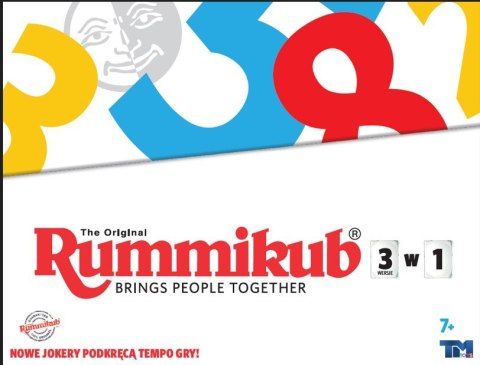 Gra Rummikub 3w1 Tm Toys