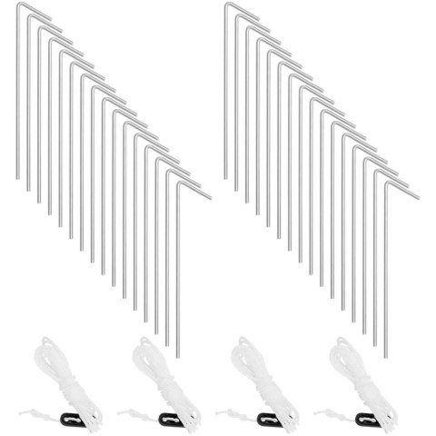 Siatka zagroda ogrodzenie ochronne hodowlane dla kur drobiu 1.25 x 25 m WIESENFIELD