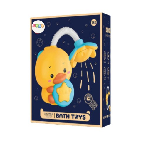 Zabawka Do Kąpieli Kaczka Kaczuszka Prysznic Na Baterie LEAN Toys