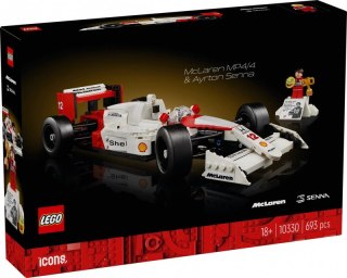 Klocki Icons 10330 McLaren MP4/4 i Ayrton Senna LEGO