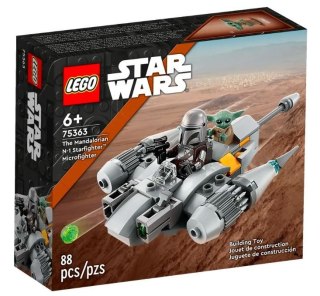Klocki Star Wars 75363 Myśliwiec N-1 Mandalorianina w mikroskali LEGO