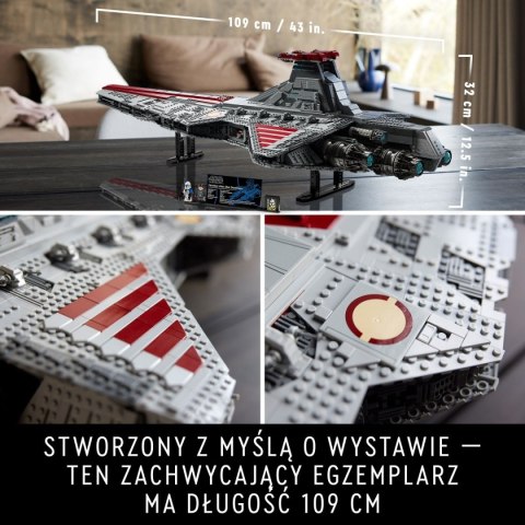 Klocki Star Wars 75367 Gwiezdny Niszczyciel typu Venator LEGO