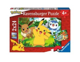 Puzzle 2x24 elementy Pokemon Ravensburger Polska
