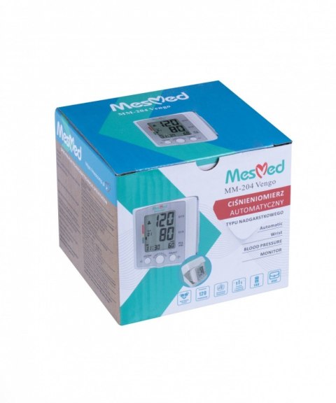 Ciśnieniomierz nadgarstkowy automatyczny MesMed MM-204 Vengo Mesmed
