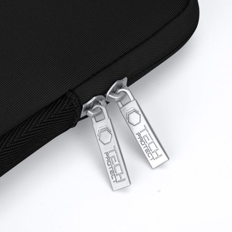 Torba etui pokrowiec na laptopa 15-16'' + etui na akcesoria - czarna Tech-Protect