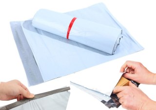 Folia Kurierska Koperta Foliopak 100 Sztuk 350x 450mm LEAN