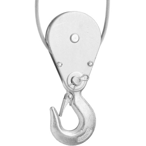 Wciągarka elektryczna z suwnicą linowa 1350 W 12 m 400 kg MSW