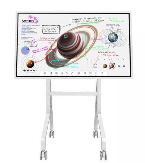 Wózek FLIP TV/LCD FL50-515WH1 55-65 cali 50kg 400x400 Neomounts