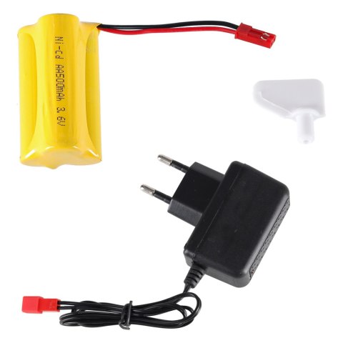 Łódź zdalnie sterowana na pilota RC 4CH mini CP802 czerwona Kik Sp. z o. o. Sp. k.