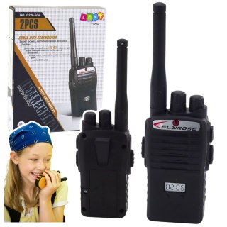 Zestaw Krótkofalówki Walkie Talkie Dla Dzieci Zasięg 50-60M LEAN Toys