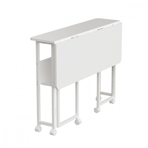 Biurko mobilne MC-126W 50 kg Białe Maclean