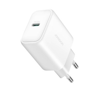 Ładowarka sieciowa USB-C PD 30W QC SFC + kabel USB-C 1m - biały JOYROOM