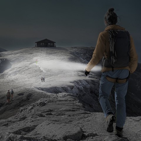 Latarka turystyczna flx1000 1000lm 260m Hama