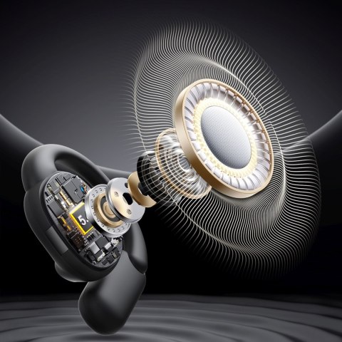 Słuchawki bezprzewodowe open ear TWS - czarne JOYROOM