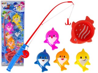 Gra Zręcznościowa Łowienie Rybek Wędka Rybki LEAN Toys