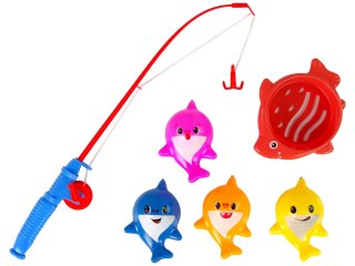 Gra Zręcznościowa Łowienie Rybek Wędka Rybki LEAN Toys